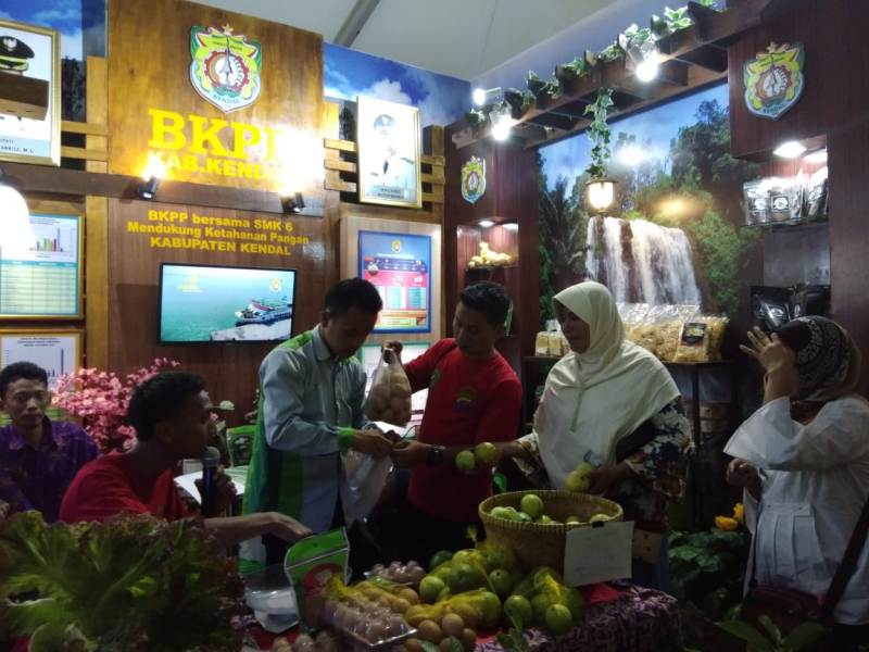 Semarak Kendal Expo 2018 BKPP Bersama SMK 6 Kendal Mendukung Ketahanan Pangan Kabupaten Kendal