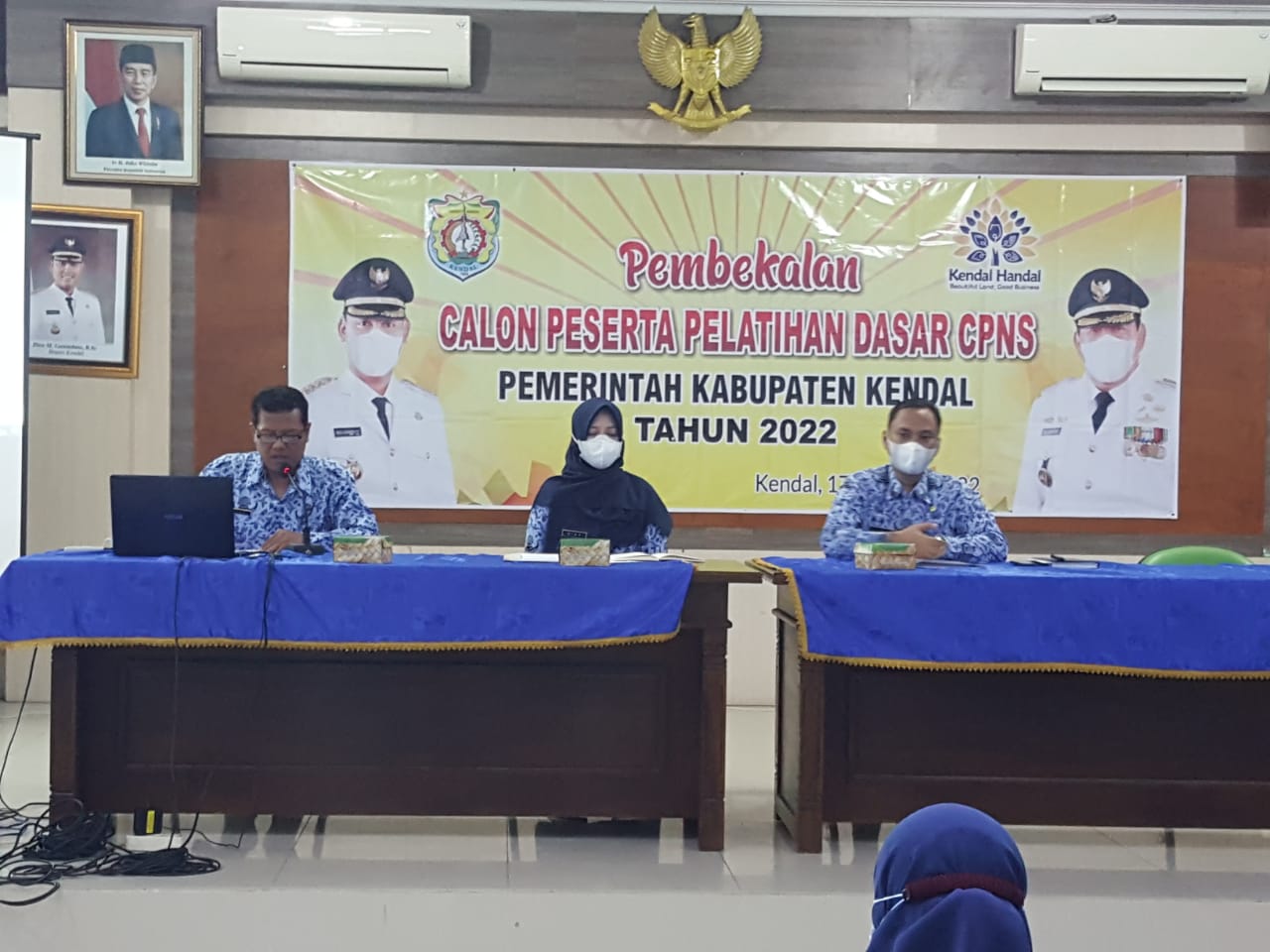 Pembekalan Calon Peserta Pelatihan Dasar CPNS Kabupaten Kendal Tahun 2022