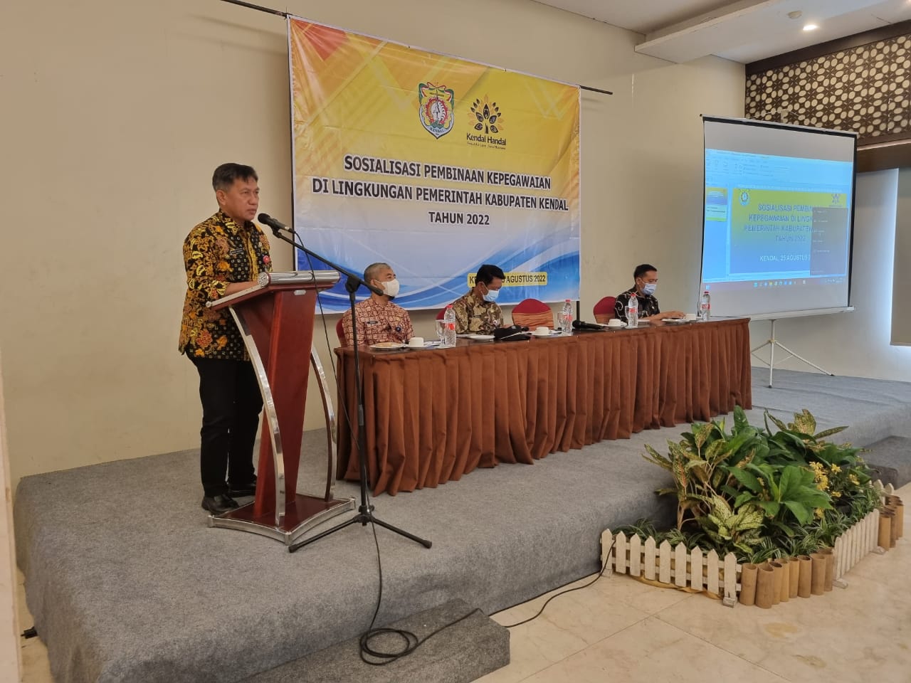 Sosialisasi Pembinaan Kepegawaian di Lingkungan Pemerintah Kabupaten Kendal Tahun 2022