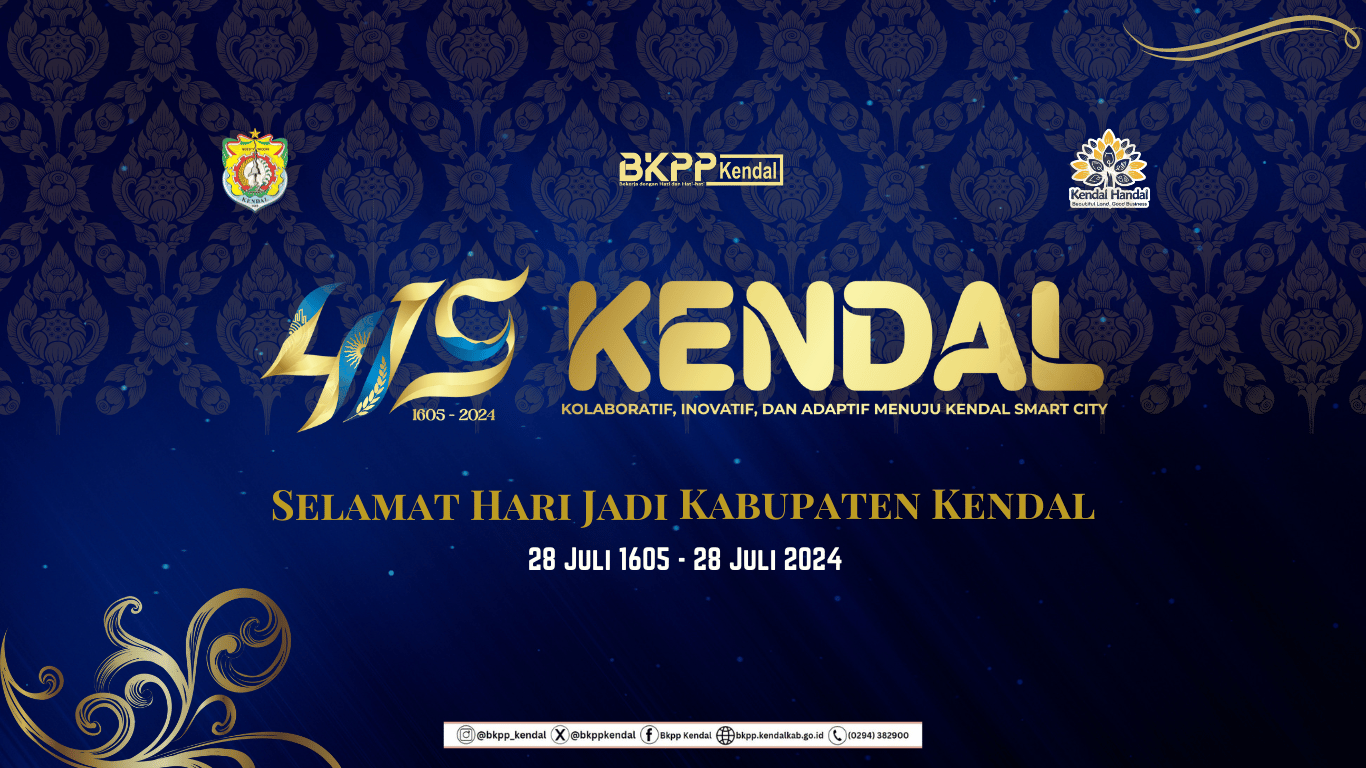 Selamat Hari Jadi Kabupaten Kendal ke 419