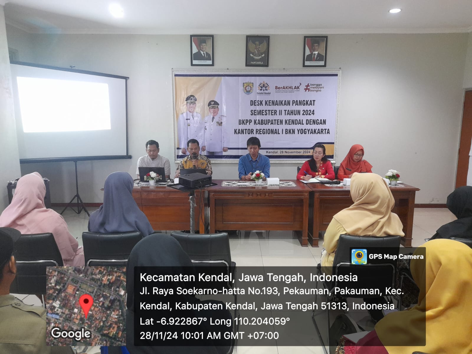 Desk Kenaikan Pangkat Semester II Tahun 2024